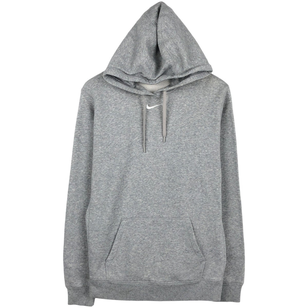 Nike Center Logo Sweat Pullover Hoodie, Men's XL cotton gray type Vintage Second Hand