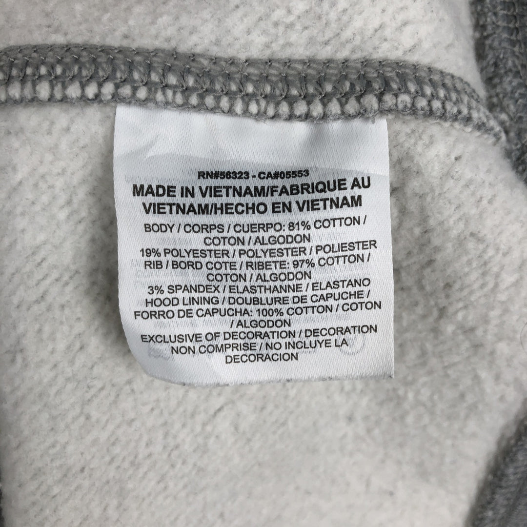 Nike Center Logo Sweat Pullover Hoodie, Men's XL cotton gray type Vintage Second Hand