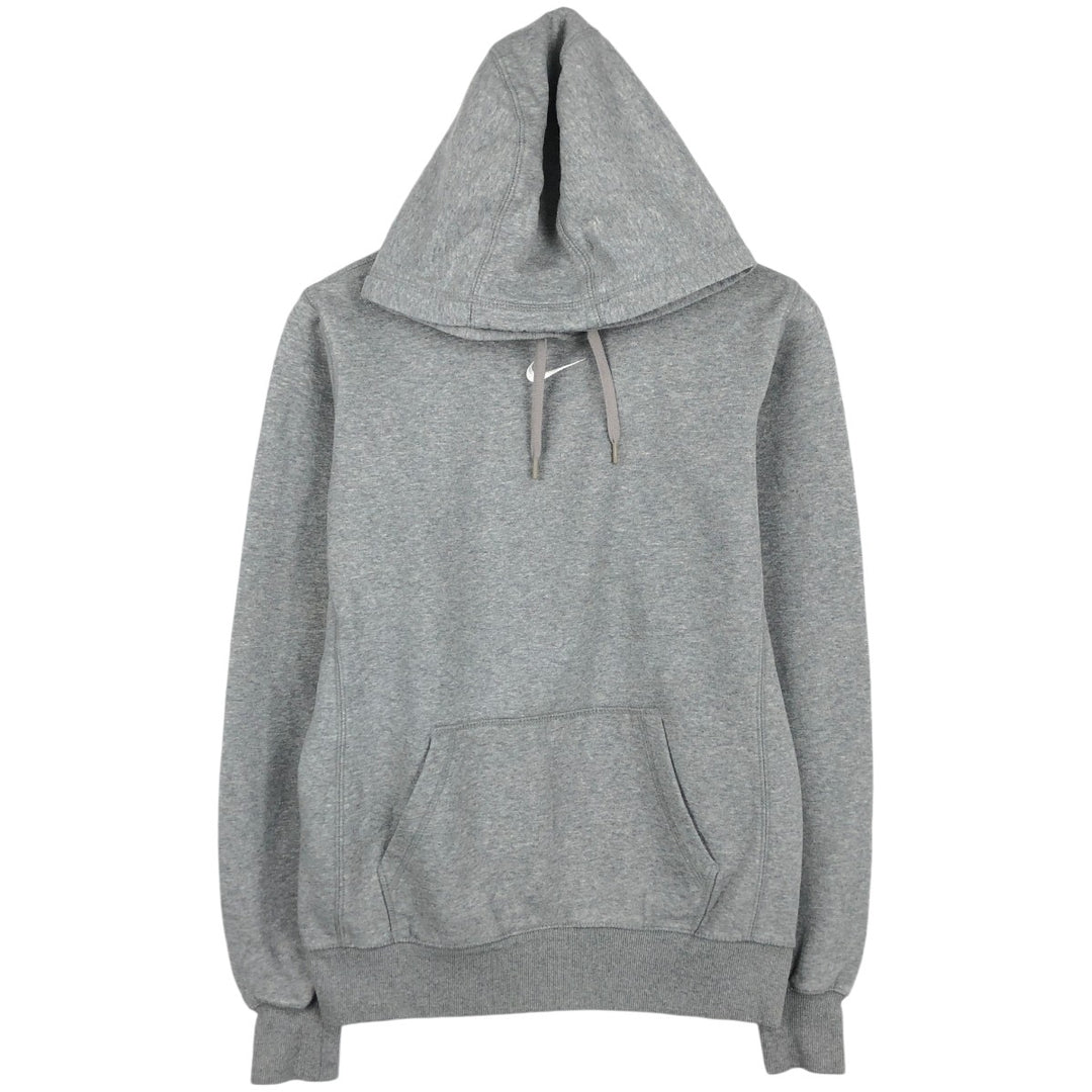 Nike Center Logo Sweat Pullover Hoodie, Men's Size M cotton gray type Vintage Second Hand