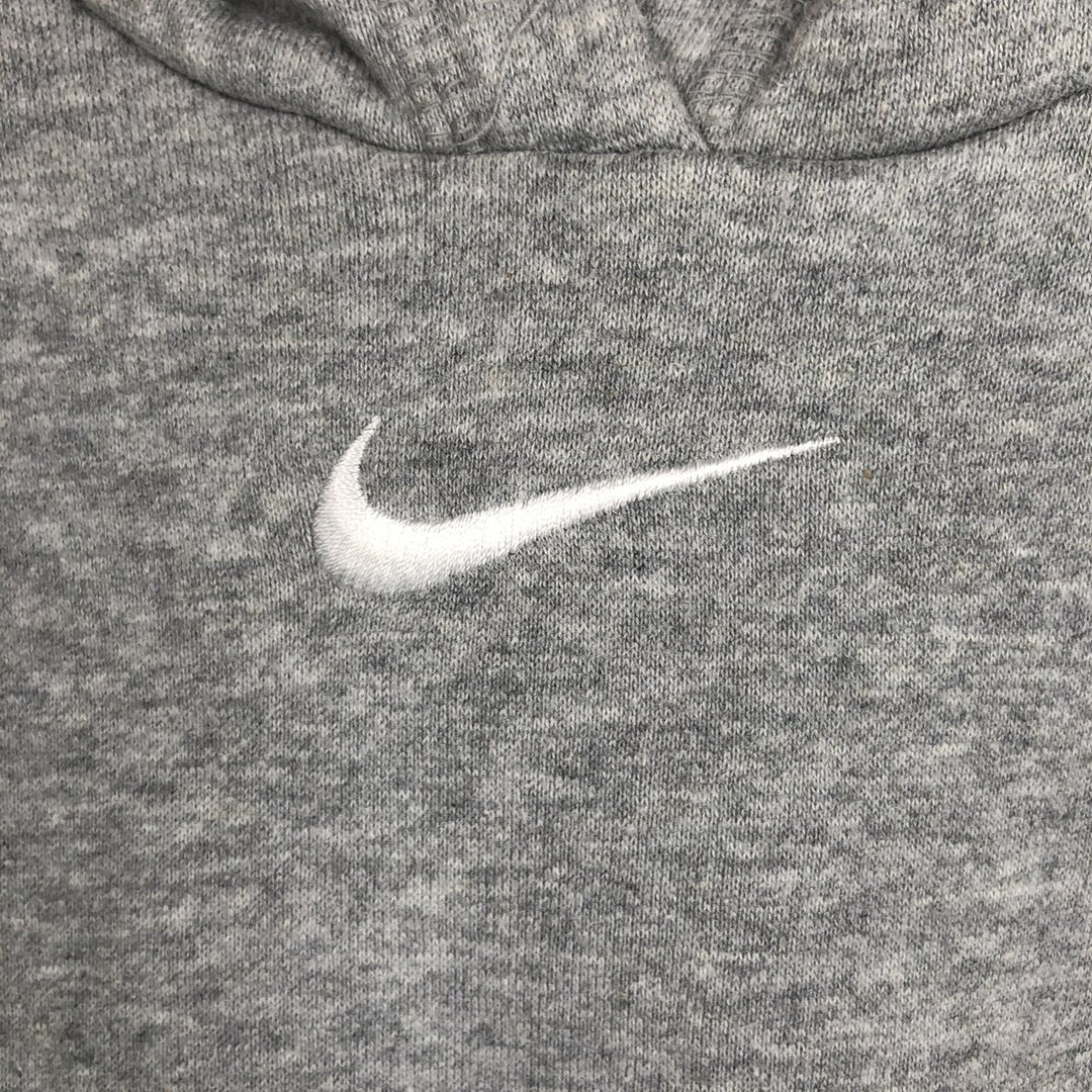 Nike Center Logo Sweat Pullover Hoodie, Men's Size M cotton gray type Vintage Second Hand