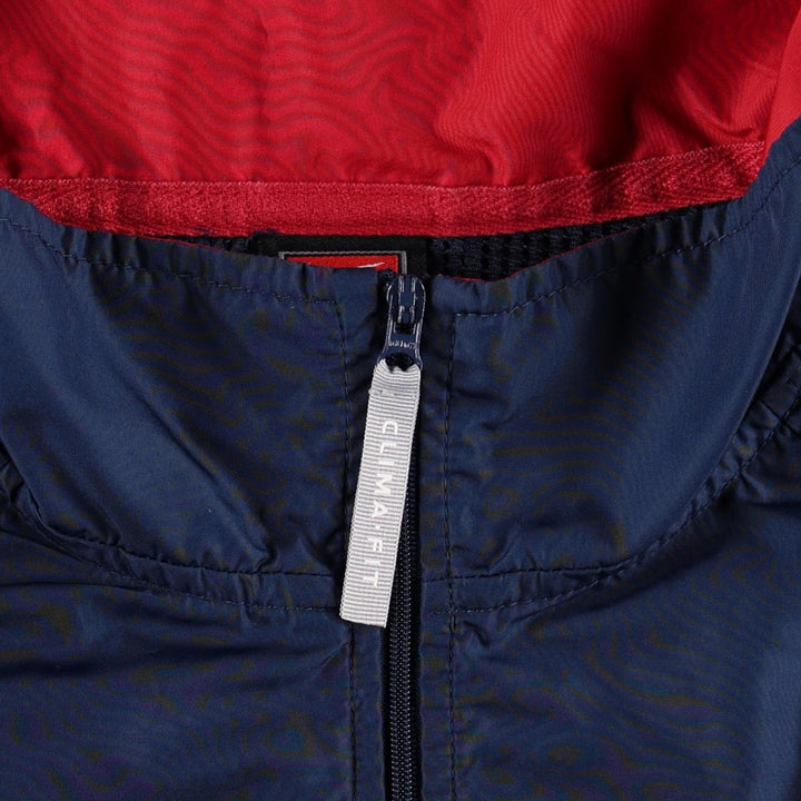 2000'S Nike Team CLIMA FIT USA National Team Anorak Parka, Men's Size XL polyester navy blue type Vintage Second Hand