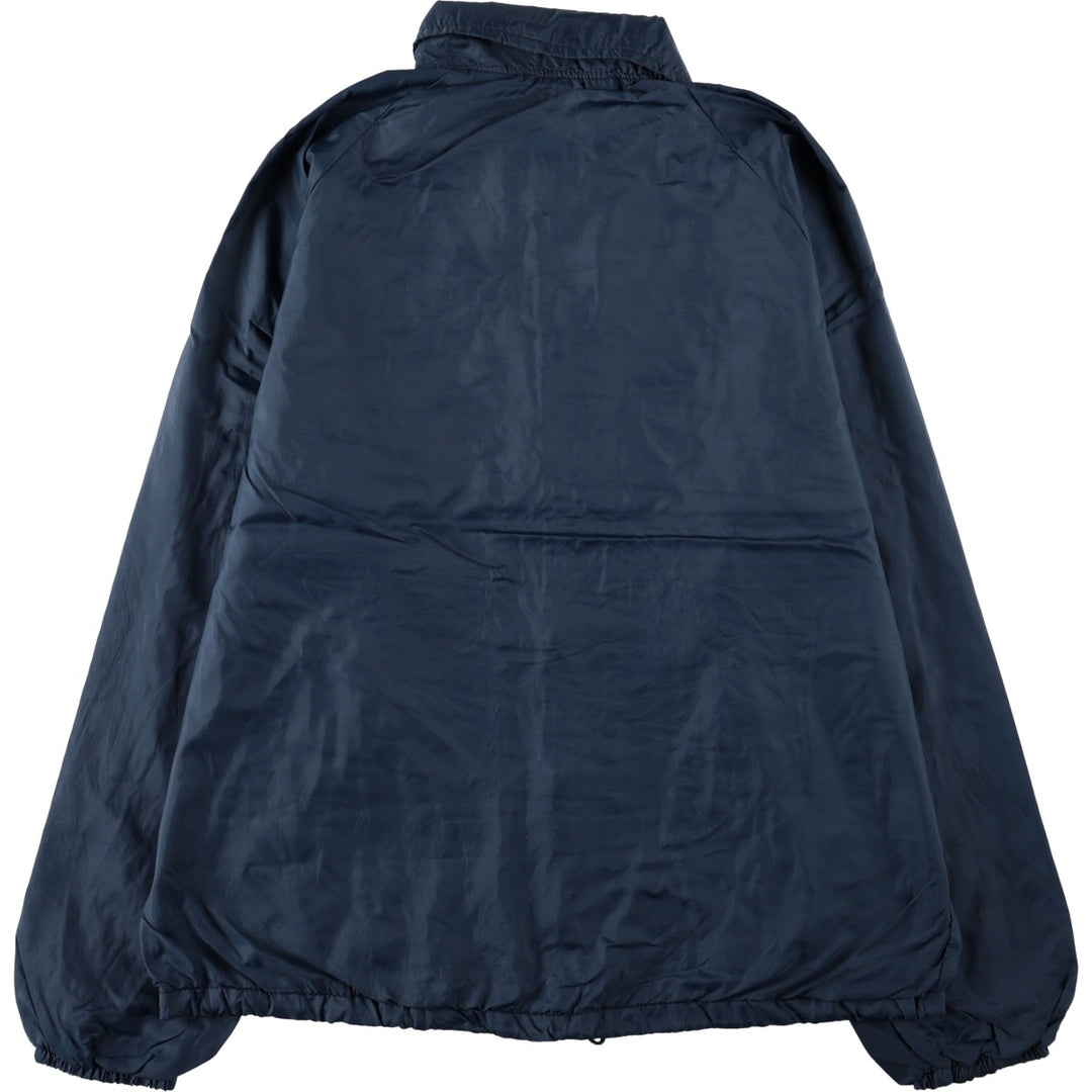 90'S Champion Coach Jacket, Made in USA, Men's Size L (approx.), Vintage Nylon navy blue type Vintage Second Hand