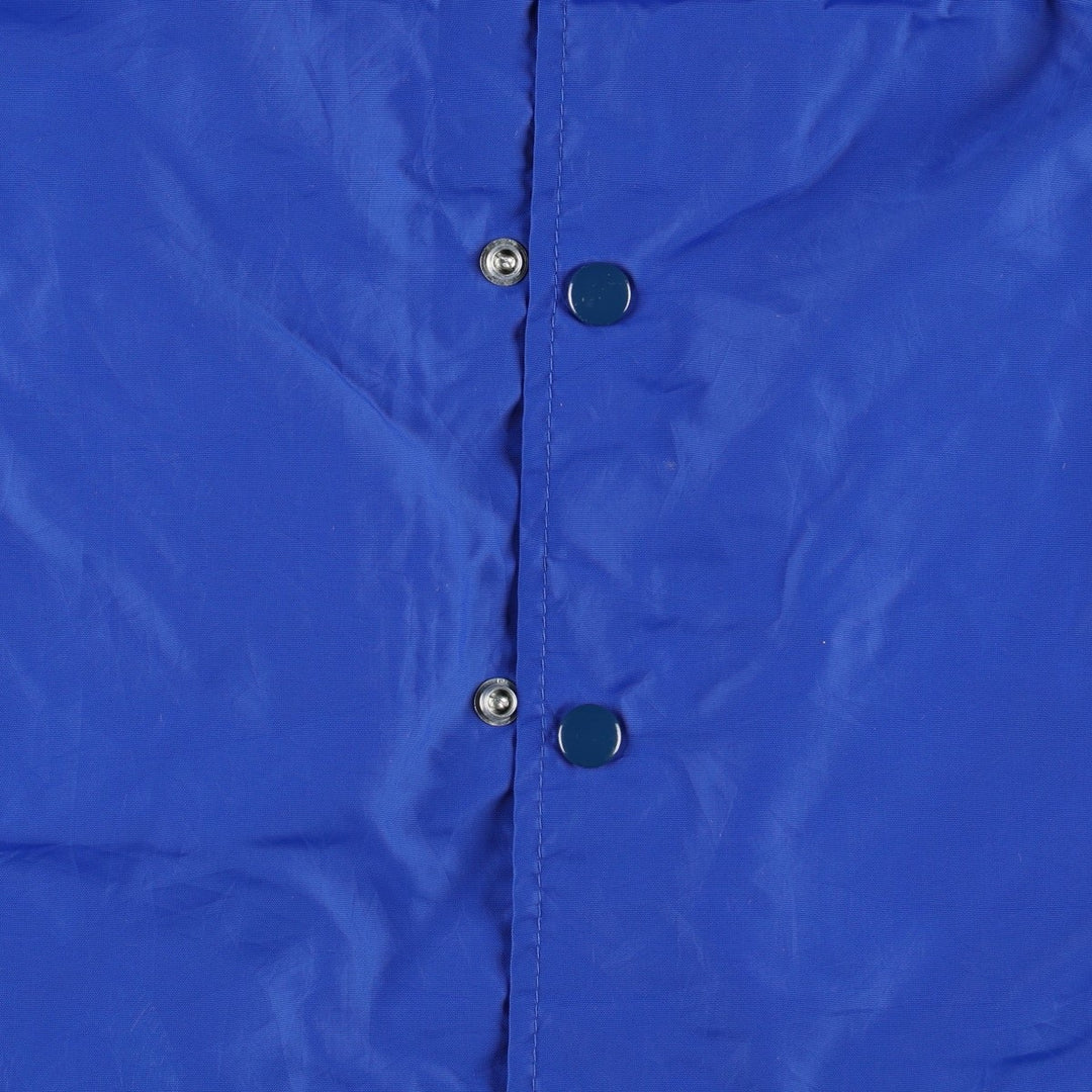 ~90'S Champion Coach Jacket, Made in USA, Men's Size M (approx.), Vintage Nylon blue type Vintage Second Hand
