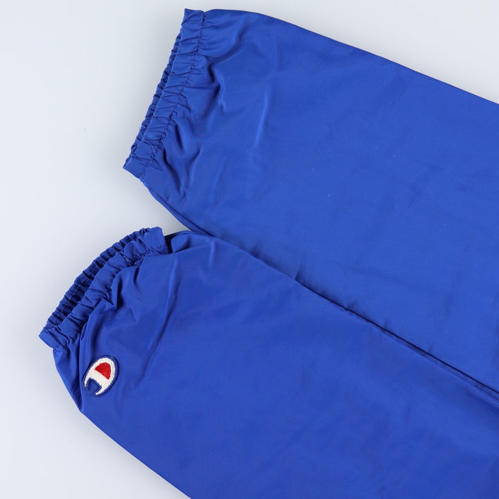 ~90'S Champion Coach Jacket, Made in USA, Men's Size M (approx.), Vintage Nylon blue type Vintage Second Hand