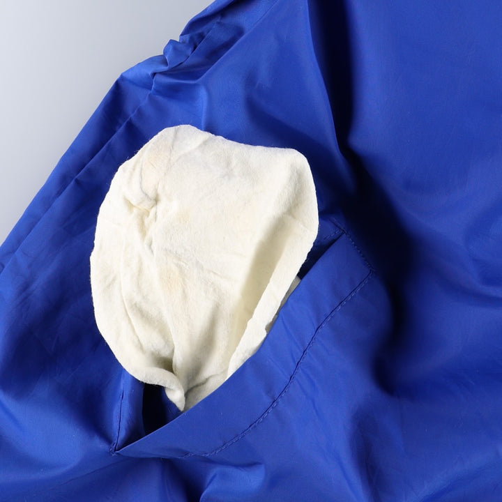 ~90'S Champion Coach Jacket, Made in USA, Men's Size M (approx.), Vintage Nylon blue type Vintage Second Hand