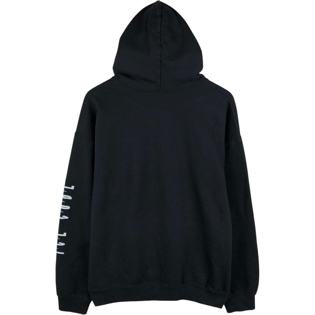 ICE CUBE Band Sweat Pullover Hoodie, Men's Size L (approx.) unclear black type Vintage Second Hand