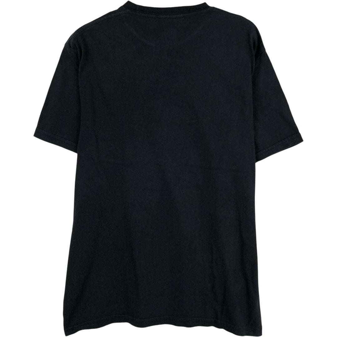 Studio Ghibli Kiki's Delivery Service Jiji Anime Character Print T-Shirt (Men's Size S) cotton black type Vintage Second Hand