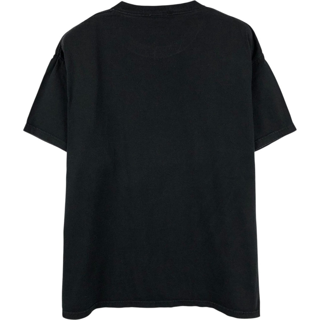 DELTA THE SIMPSONS Character Print T-Shirt (Men's Size L) cotton black type Vintage Second Hand