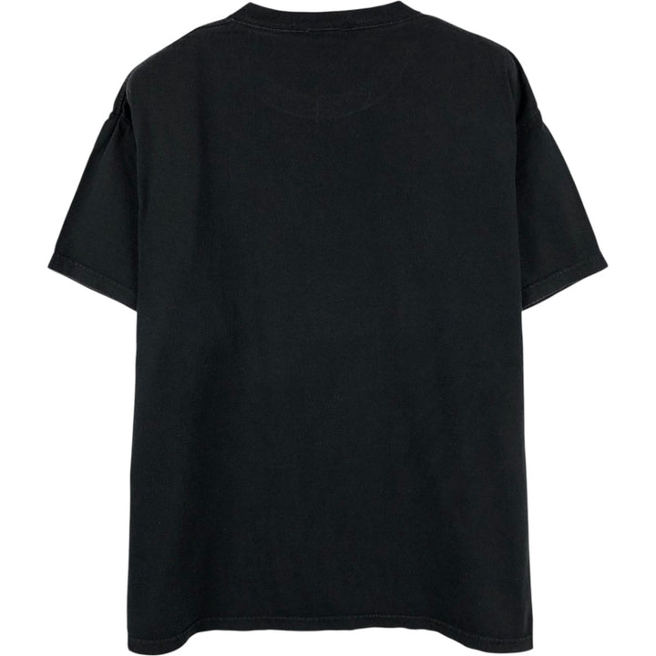 DELTA THE SIMPSONS Character Print T-Shirt (Men's Size L) cotton black type Vintage Second Hand