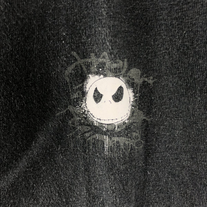 Disney The Nightmare Before Christmas Character Print T-Shirt (Men's Size L) cotton black type Vintage Second Hand