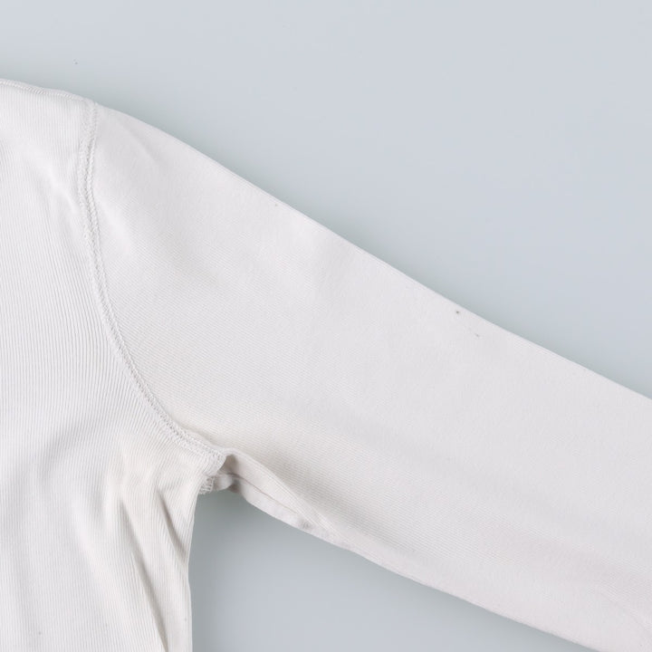Ralph Lauren SPORT Long-Sleeve T-Shirt (Women's Size M) cotton white type Vintage Second Hand