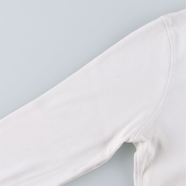 Ralph Lauren SPORT Long-Sleeve T-Shirt (Women's Size M) cotton white type Vintage Second Hand