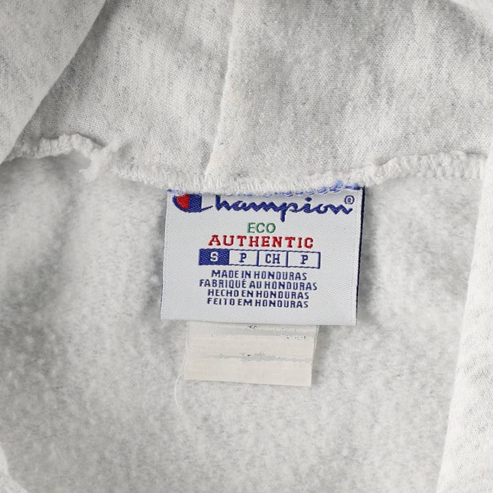 Champion ECO AUTHENTIC College Sweatshirt Pullover Hoodie (Women's Size S, equivalent to 2000s) unclear gray type Vintage Second Hand