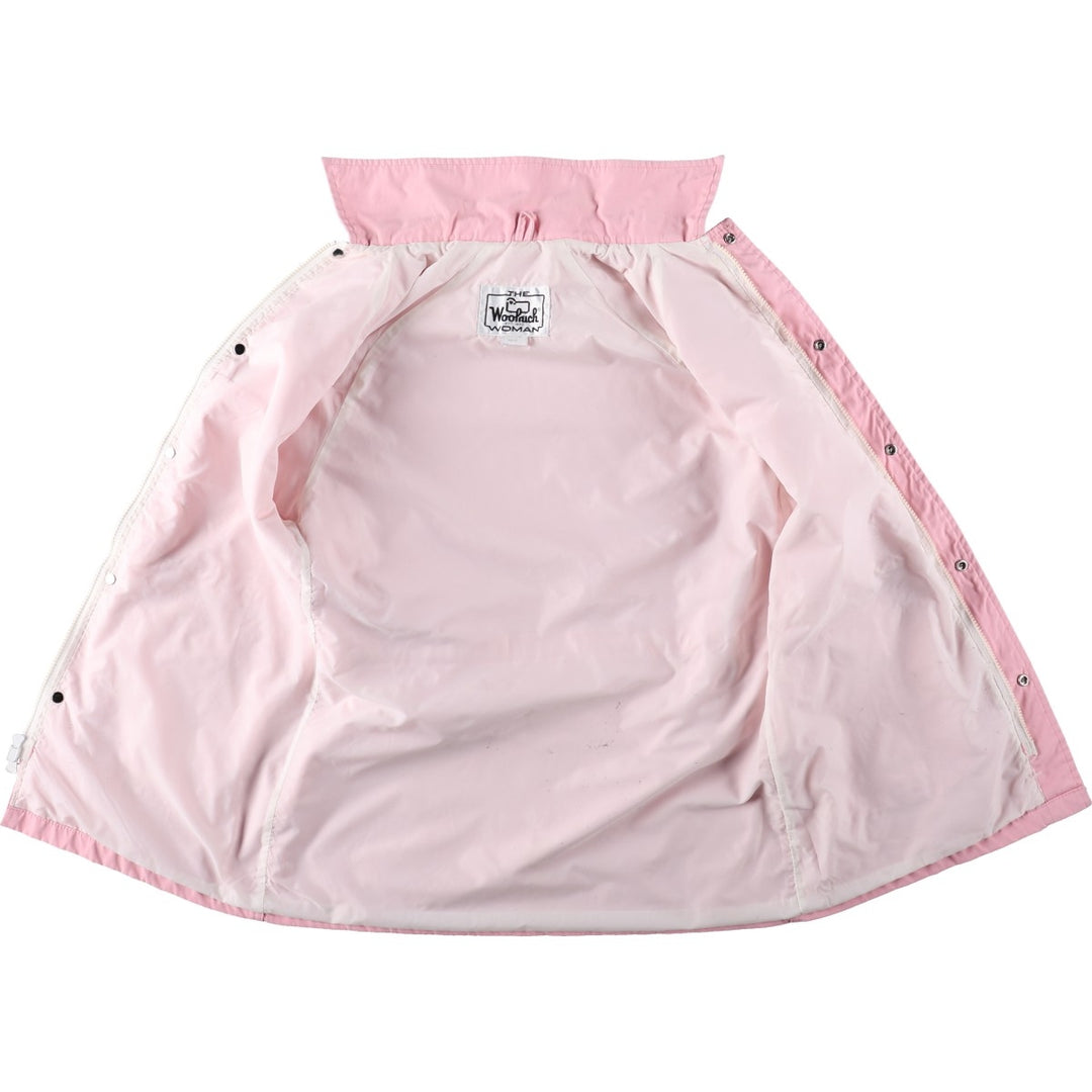 1970'S Woolrich THE WOMAN Mountain Jacket Shell Jacket Made in USA Women's Size S (approx.) Vintage polyester pink type Vintage Second Hand
