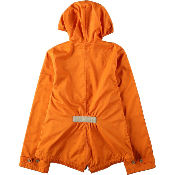 2000'S Adidas Originals hooded windbreaker, women's size M (approx.) polyester orange type Vintage Second Hand