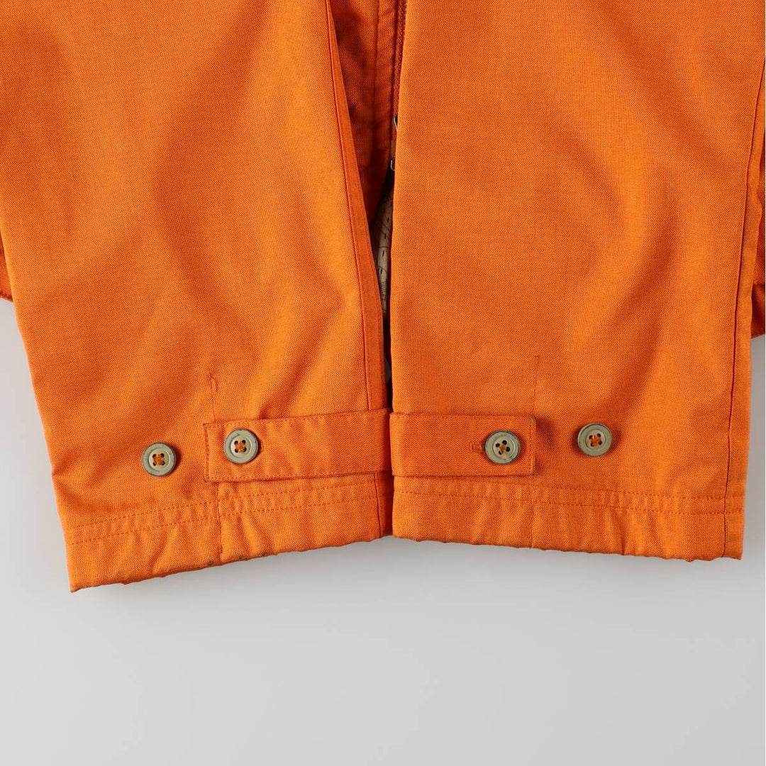 2000'S Adidas Originals hooded windbreaker, women's size M (approx.) polyester orange type Vintage Second Hand