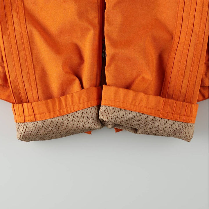 2000'S Adidas Originals hooded windbreaker, women's size M (approx.) polyester orange type Vintage Second Hand