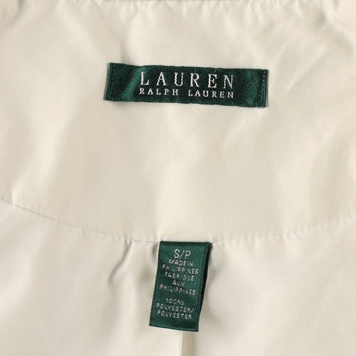 Ralph Lauren windbreaker, women's size S (approx.) polyester white type Vintage Second Hand