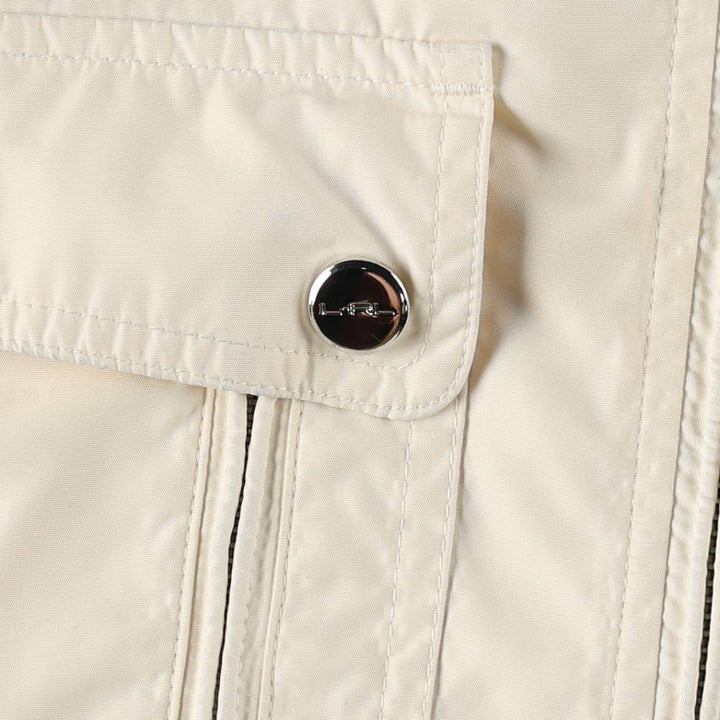 Ralph Lauren windbreaker, women's size S (approx.) polyester white type Vintage Second Hand