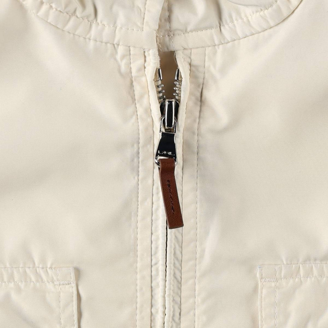 Ralph Lauren windbreaker, women's size S (approx.) polyester white type Vintage Second Hand