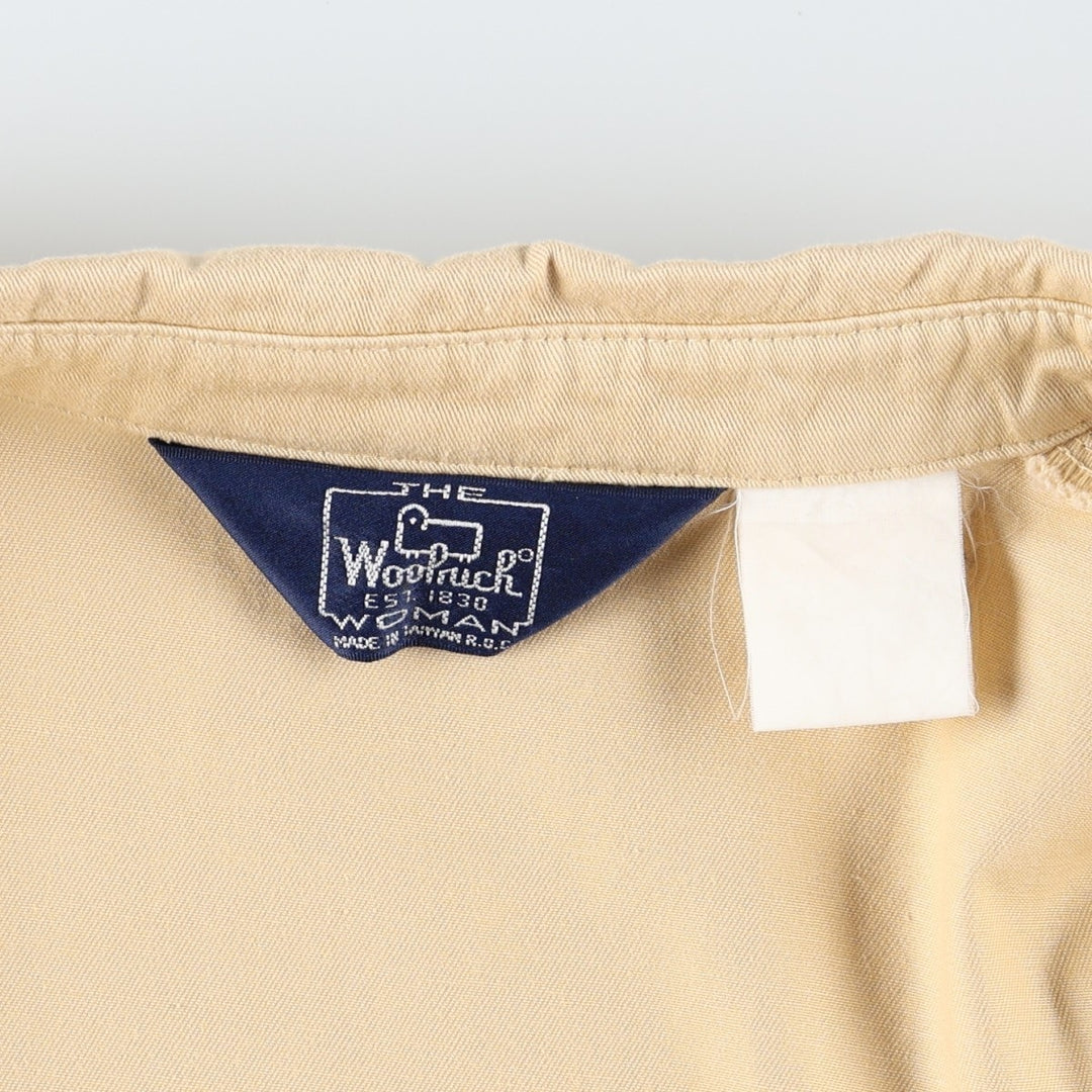 1980'S Woolrich Swing Top Sport Jacket, Women's Size L (approx.), Vintage unclear yellow type Vintage Second Hand