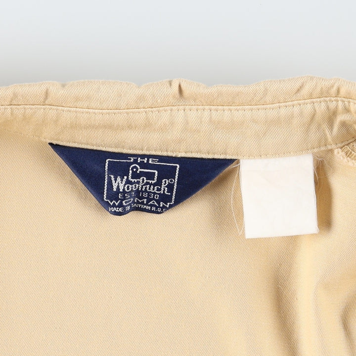 1980'S Woolrich Swing Top Sport Jacket, Women's Size L (approx.), Vintage unclear yellow type Vintage Second Hand