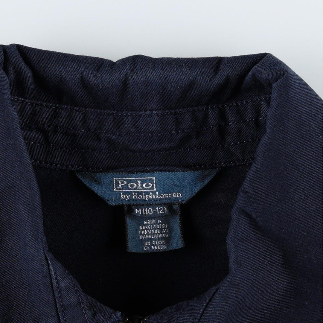 Ralph Lauren POLO by Ralph Lauren Swing Top Sport Jacket, Women's Size S (approx.) cotton navy blue type Vintage Second Hand