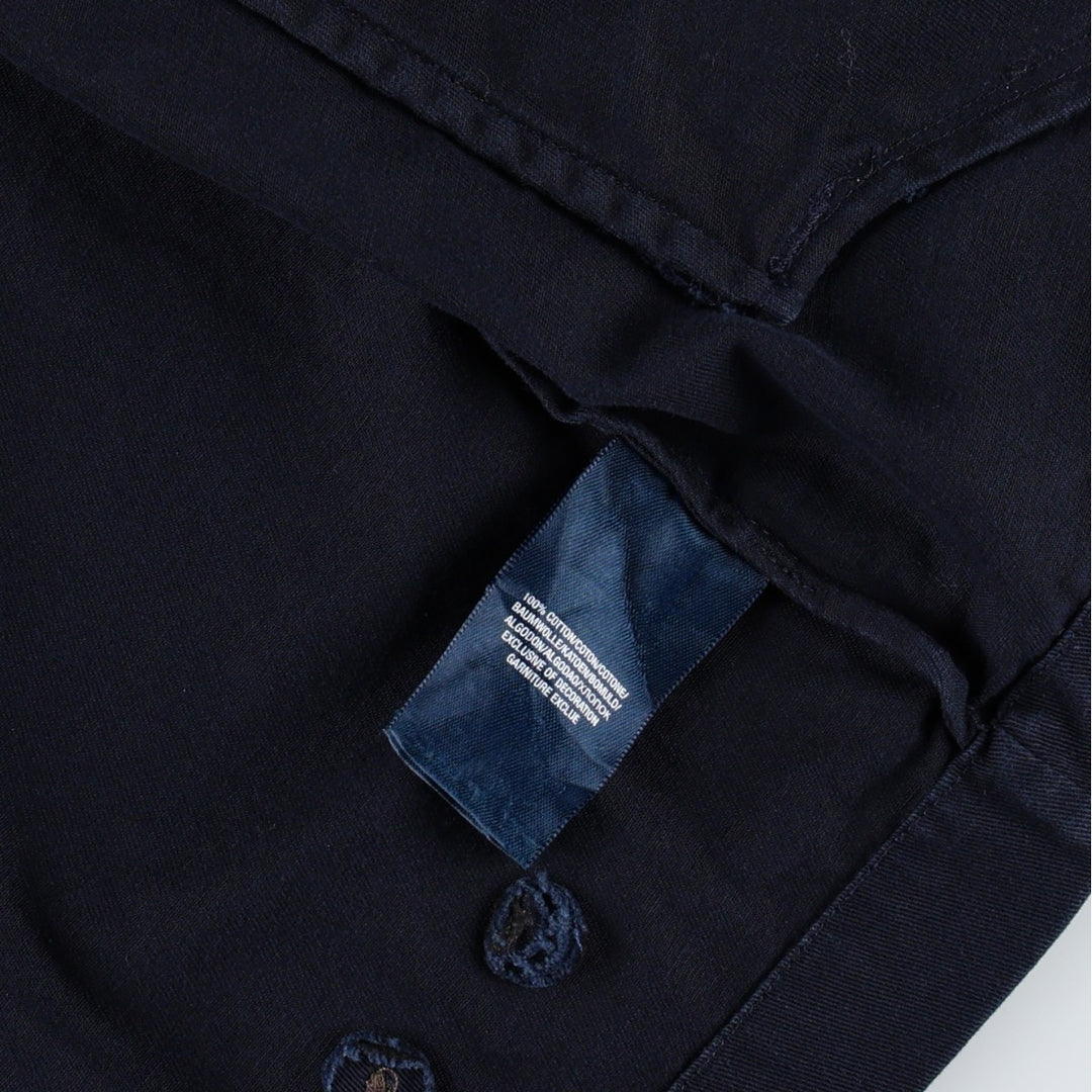 Ralph Lauren POLO by Ralph Lauren Swing Top Sport Jacket, Women's Size S (approx.) cotton navy blue type Vintage Second Hand
