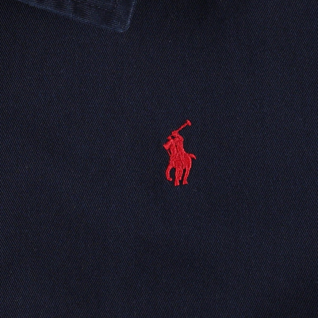 Ralph Lauren POLO by Ralph Lauren Swing Top Sport Jacket, Women's Size S (approx.) cotton navy blue type Vintage Second Hand
