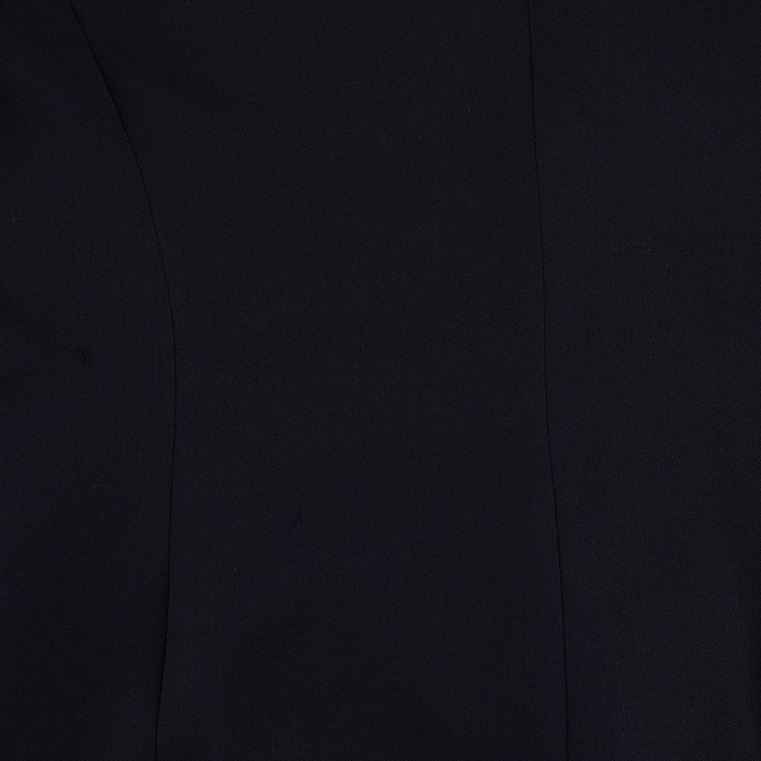 Ralph Lauren LAUREN Double-breasted peaked lapel navy blazer tailored jacket, made in USA, women's size L equivalent. wool navy blue type Vintage Second Hand