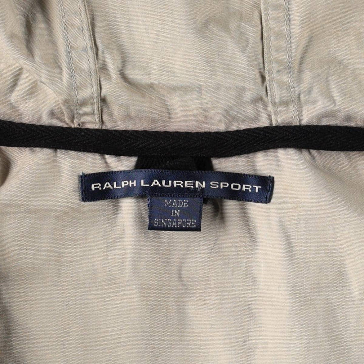 Ralph Lauren RALPH LAUREN SPORT Cotton Hoodie, Women's Size S (approx.) cotton navy blue type Vintage Second Hand