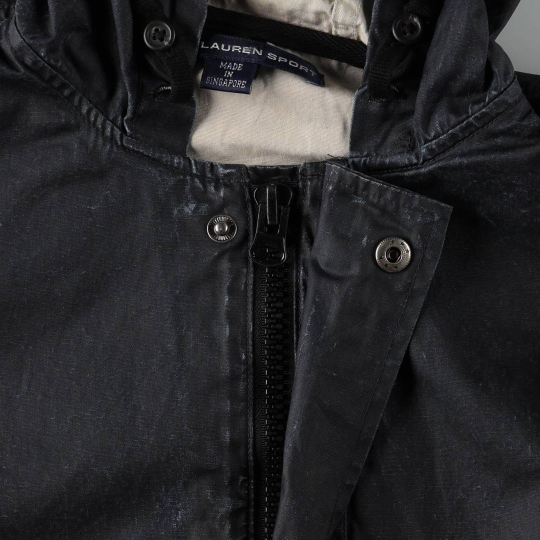 Ralph Lauren RALPH LAUREN SPORT Cotton Hoodie, Women's Size S (approx.) cotton navy blue type Vintage Second Hand
