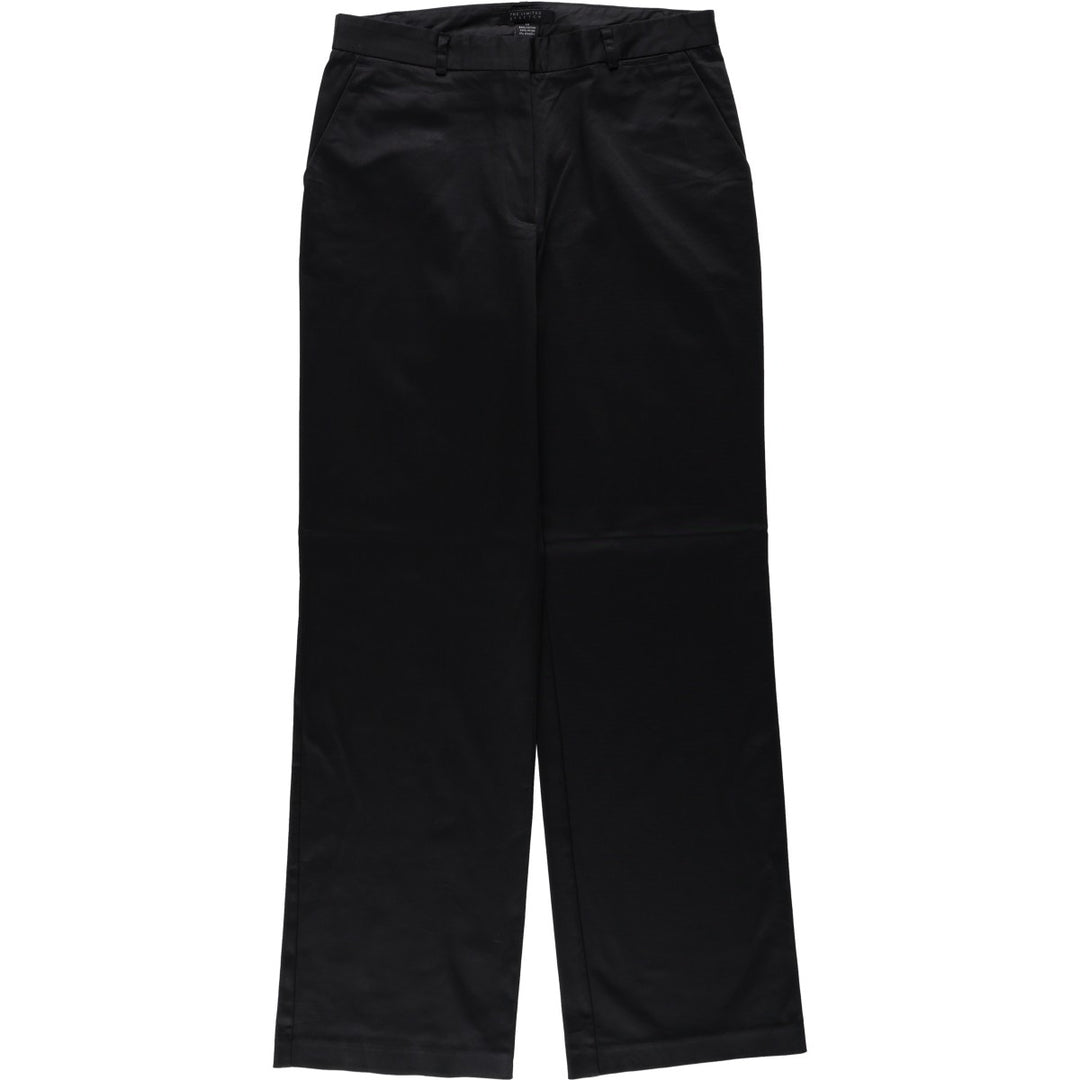 THE LIMITED STRETCH Cotton Slacks Pants, Women's XL (equivalent to W31) cotton black type Vintage Second Hand