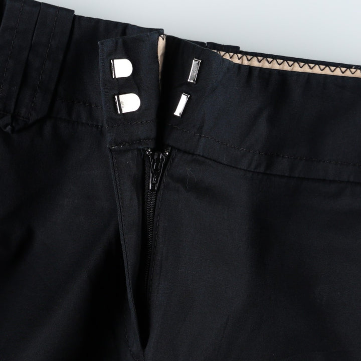 ANN TAYLOR LOFT Cotton Slacks Pants, Women's XL (equivalent to W32) cotton black type Vintage Second Hand