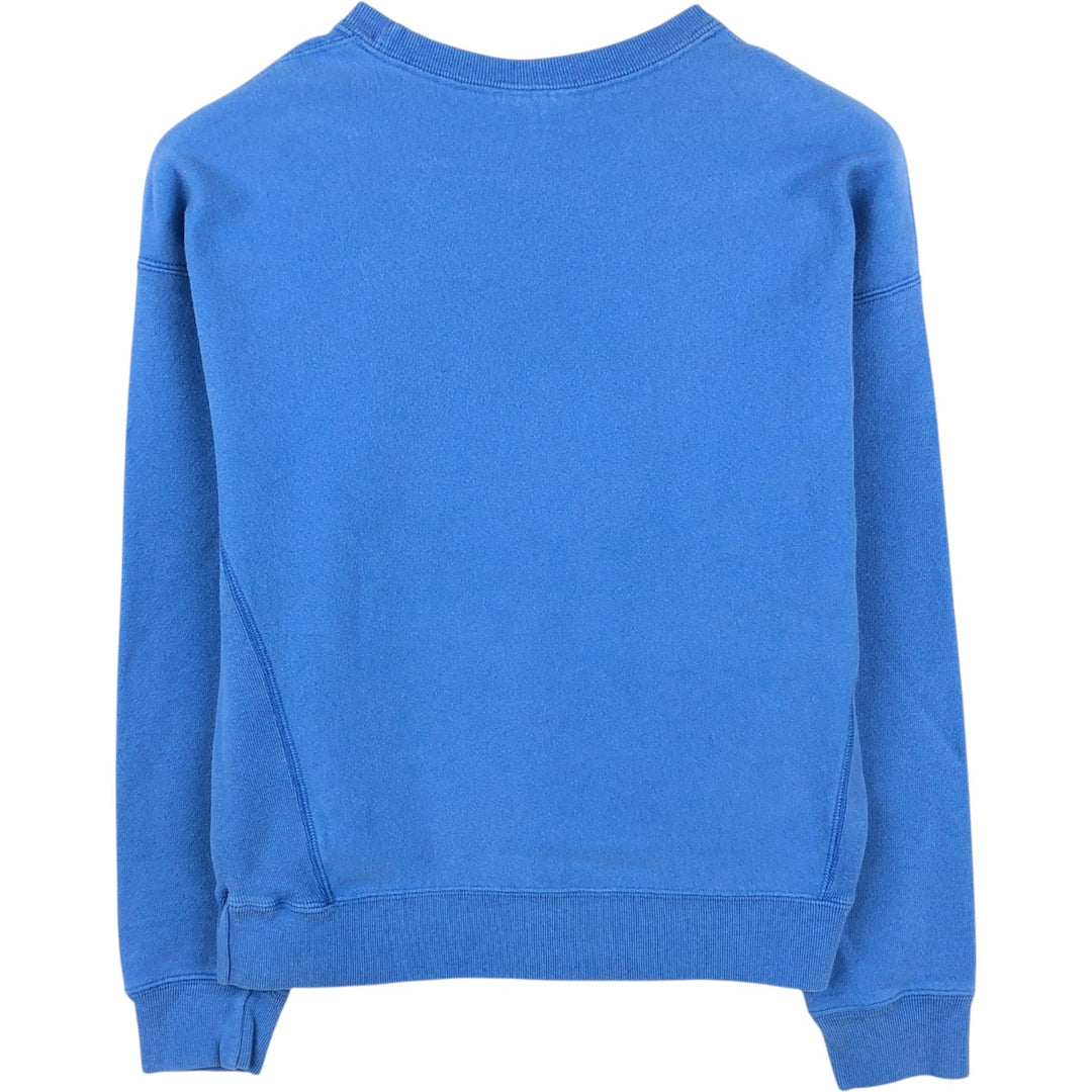 Champion REVERSE WEAVE Sweatshirt with One-Point Logo (Women's Size M) unclear blue type Vintage Second Hand