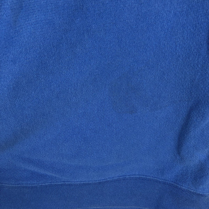 Champion REVERSE WEAVE Sweatshirt with One-Point Logo (Women's Size M) unclear blue type Vintage Second Hand