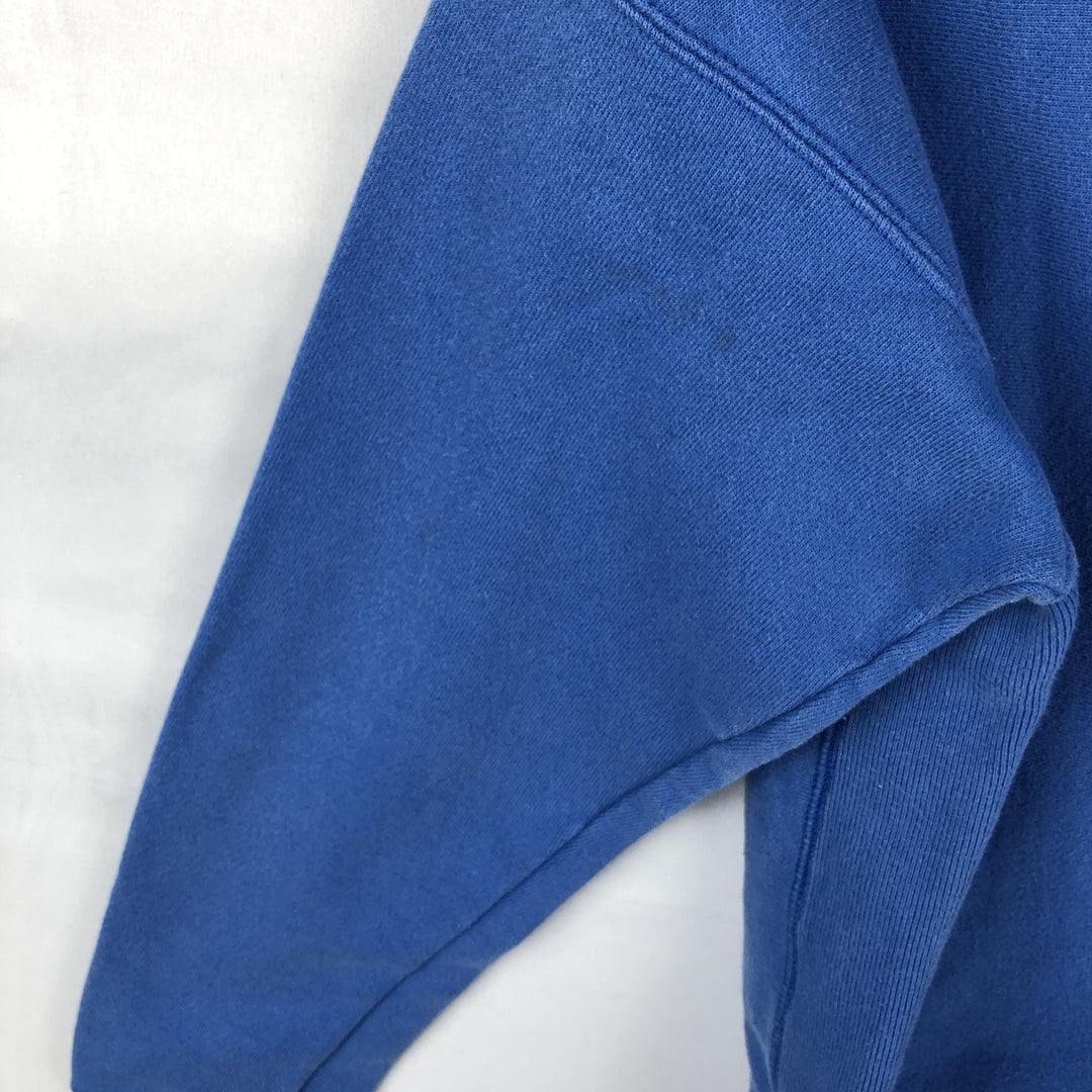 Champion REVERSE WEAVE Sweatshirt with One-Point Logo (Women's Size M) unclear blue type Vintage Second Hand