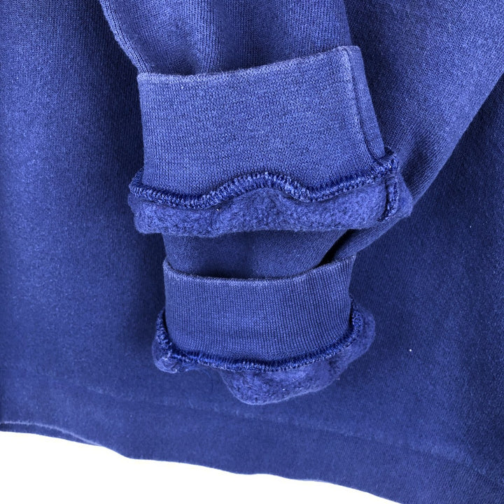 90'S Nike Logo Sweatshirt, Made in USA, Women's Size L (approx.), Vintage cotton blue type Vintage Second Hand