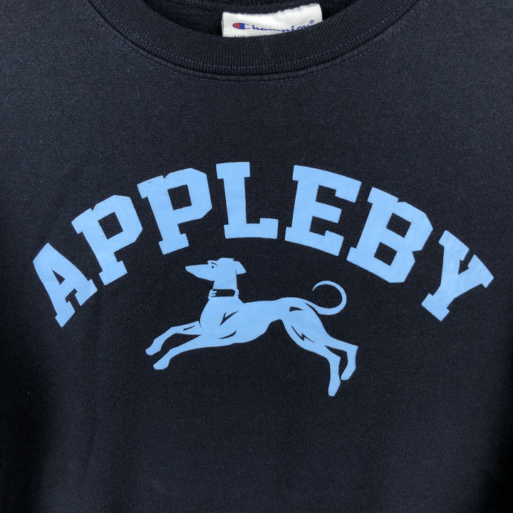 Champion Authentic Athletic Wear College Sweatshirt, Women's Size M (approx.) cotton navy blue type Vintage Second Hand