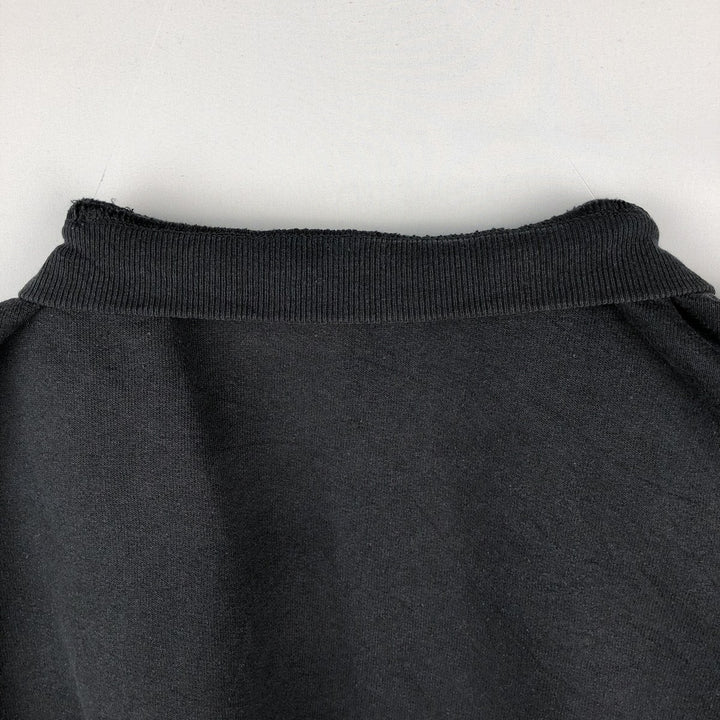 Printed sweatshirt, women's size XL (approx.) unclear black type Vintage Second Hand