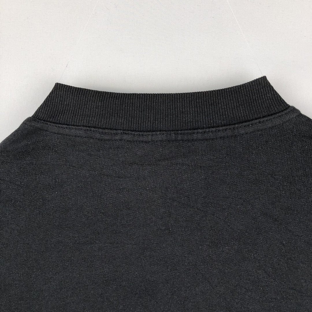 Printed sweatshirt, women's size XL (approx.) unclear black type Vintage Second Hand