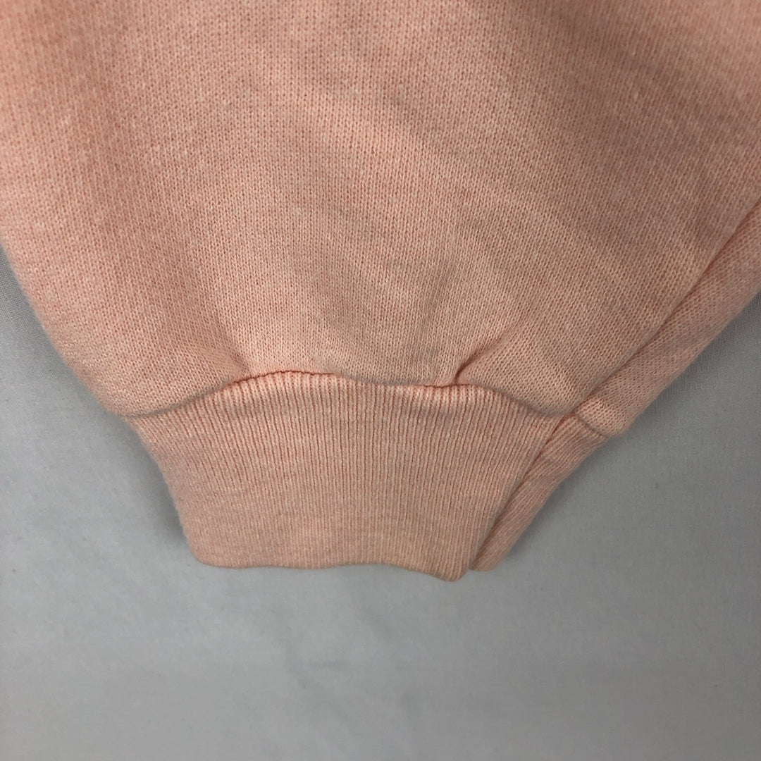 Vintage 1980'S Hanes blue tag print sweatshirt, made in the USA, size L, men's cotton coral Vintage Second Hand