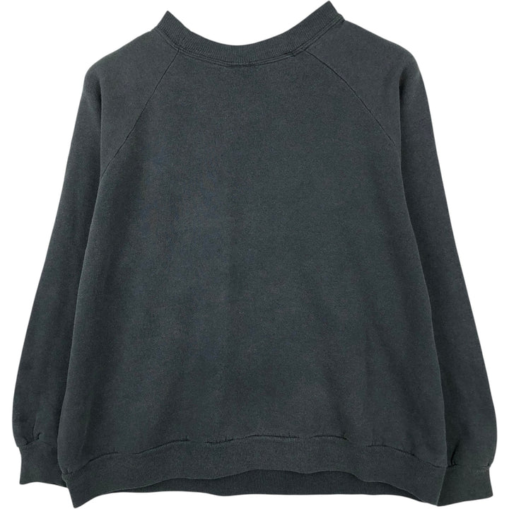 90'S Hanes HerWay Print Sweatshirt, Women's Size XL (approx.), Vintage cotton black type Vintage Second Hand