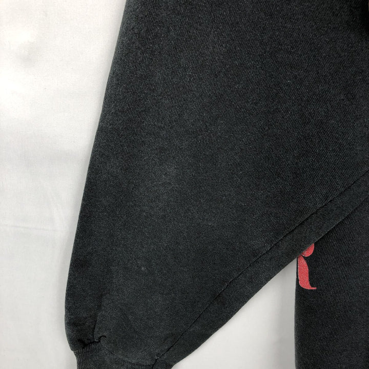 90'S Hanes HerWay Print Sweatshirt, Women's Size XL (approx.), Vintage cotton black type Vintage Second Hand