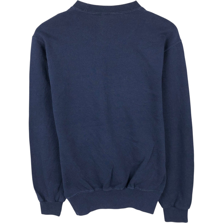 90'S Sofie US Navy Military Print Sweatshirt, Women's Size S (approx.), Vintage cotton navy blue type Vintage Second Hand