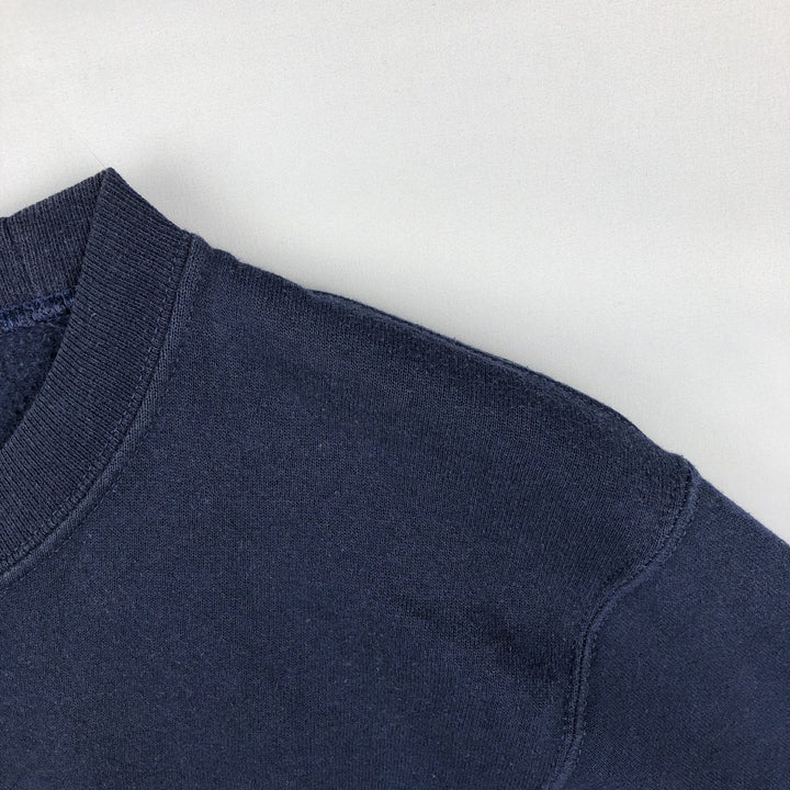 90'S Sofie US Navy Military Print Sweatshirt, Women's Size S (approx.), Vintage cotton navy blue type Vintage Second Hand