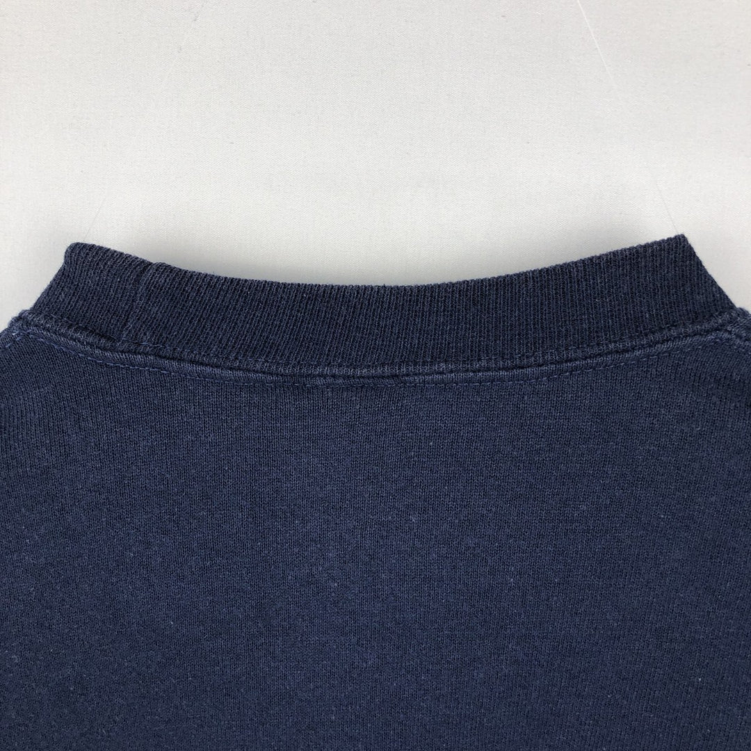 90'S Sofie US Navy Military Print Sweatshirt, Women's Size S (approx.), Vintage cotton navy blue type Vintage Second Hand