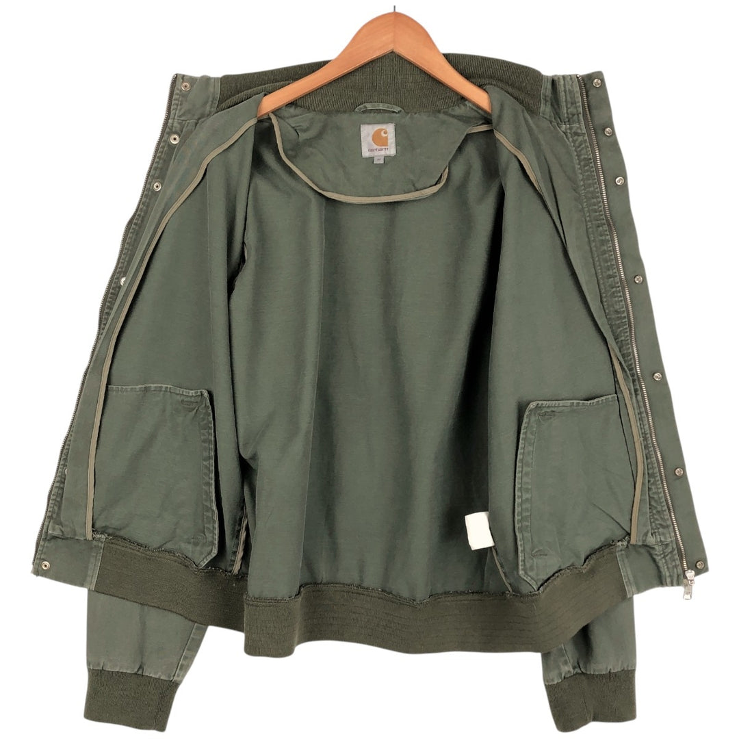 Carhartt Work Blouson, Men's Size M (approx.) cotton Khaki type Vintage Second Hand