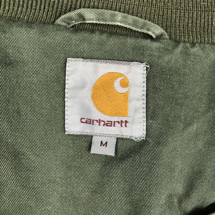Carhartt Work Blouson, Men's Size M (approx.) cotton Khaki type Vintage Second Hand