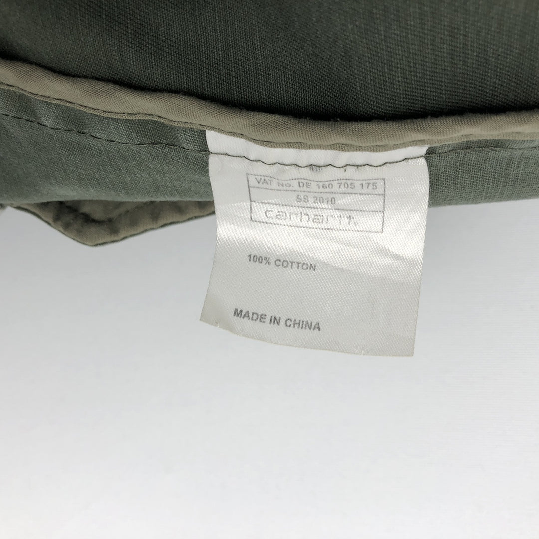 Carhartt Work Blouson, Men's Size M (approx.) cotton Khaki type Vintage Second Hand